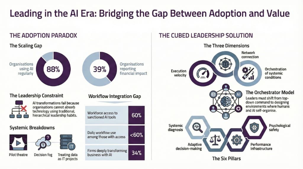 Why Most AI Transformations Fail, And What Leaders Actually Need to Change